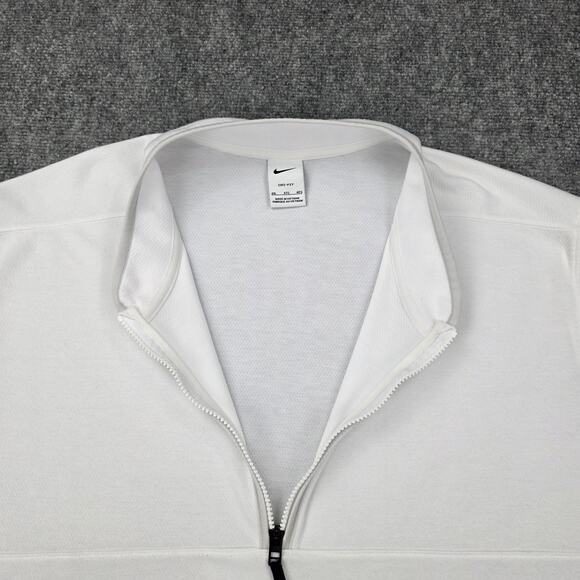 Nike White Quarter-Zip Sweatshirt - Picture 12 of 16